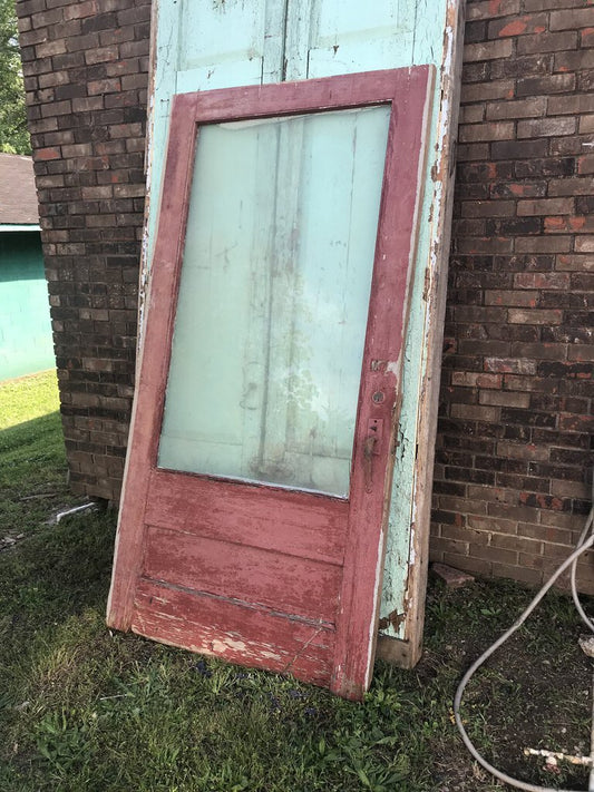 INDUSTRIAL GLASS DOOR