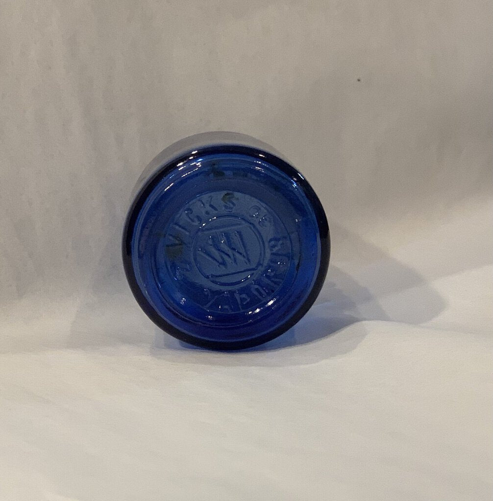Vicks Vaporub Cobalt Blue Jar