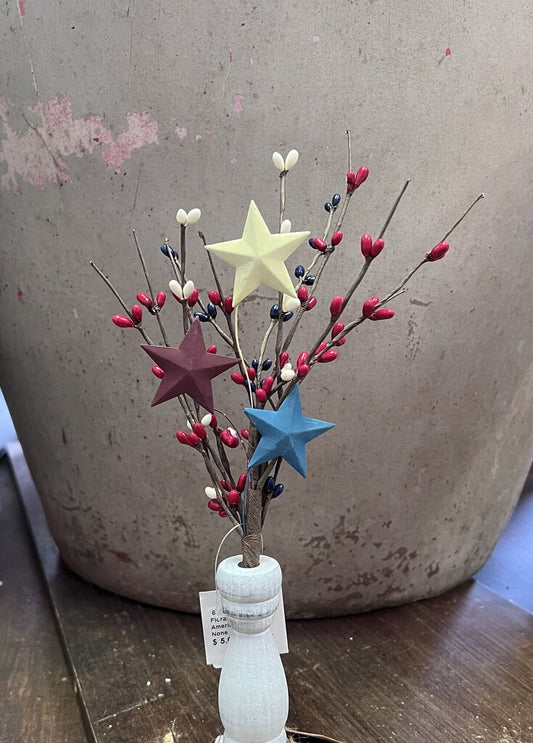 AMERICANA PICK WITH METAL STARS
