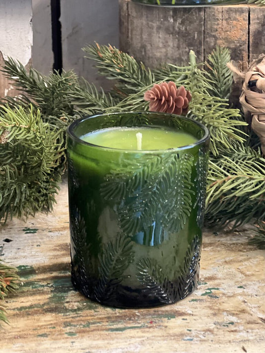 GREEN GLASS DESIGN FRAISER FIR CANDLE