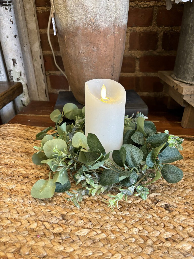 EUCALYPTUS CANDLE RING