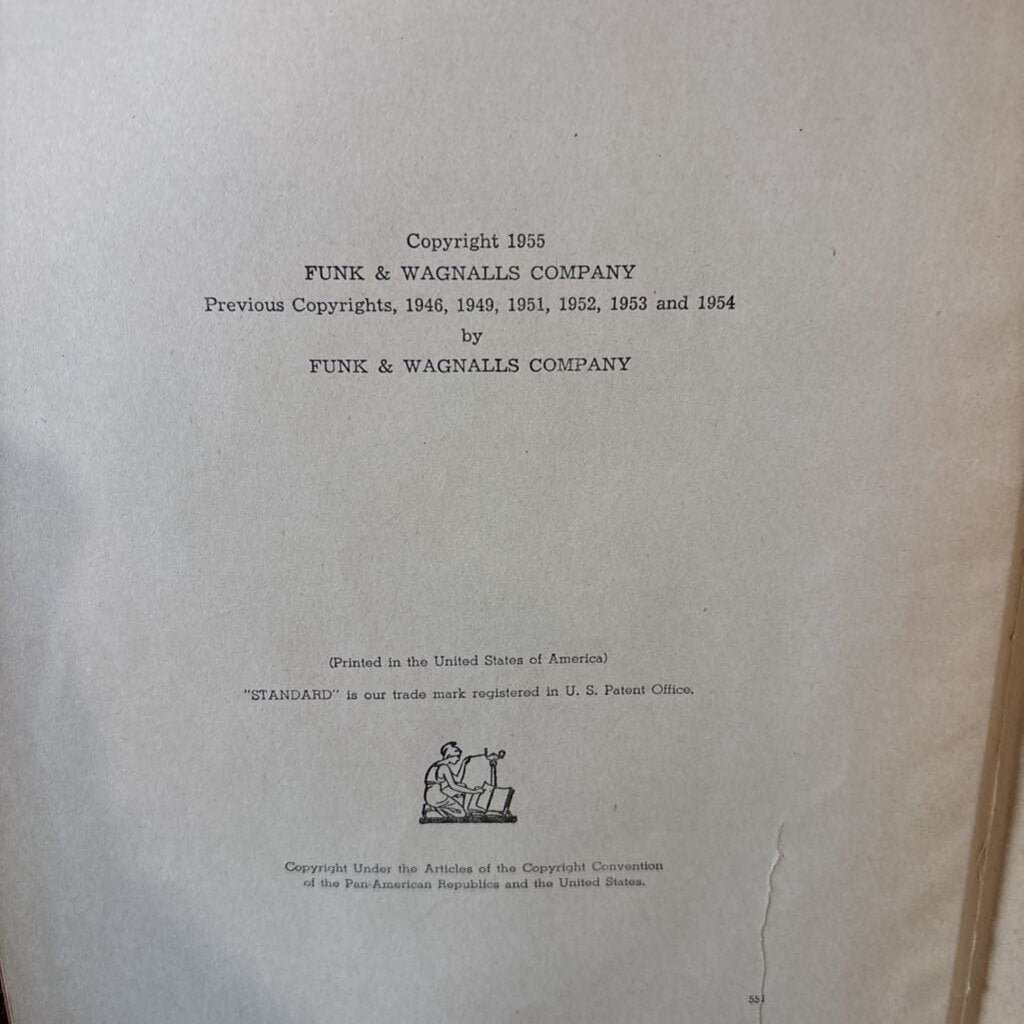 FUNK AND WAGNALLS VOLUME ONE AND TWO