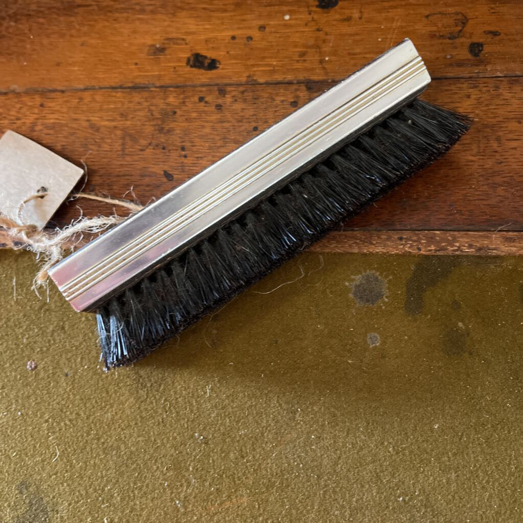 BRUSH WITH METAL HANDLE