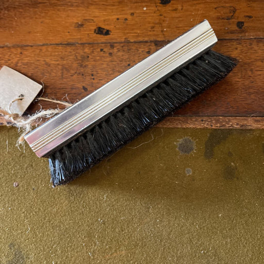 BRUSH WITH METAL HANDLE