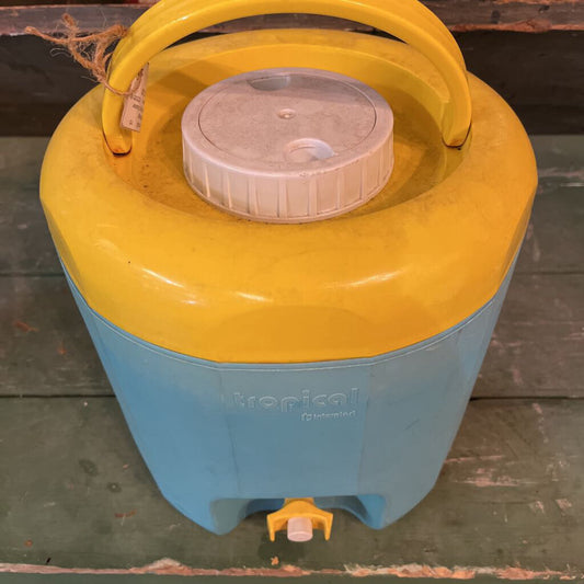 VINTAGE TROPICAL WATER COOLER JUG