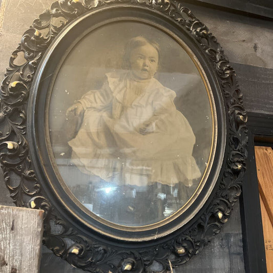 OLD FRAMED PICTURE