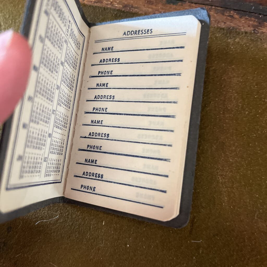 POCKET ADDRESS BOOK
