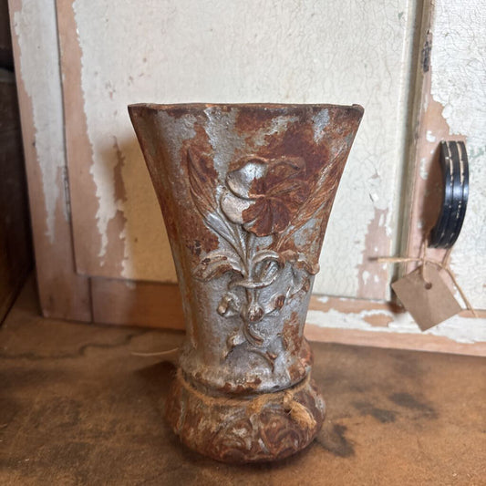 CAST IRON VASE