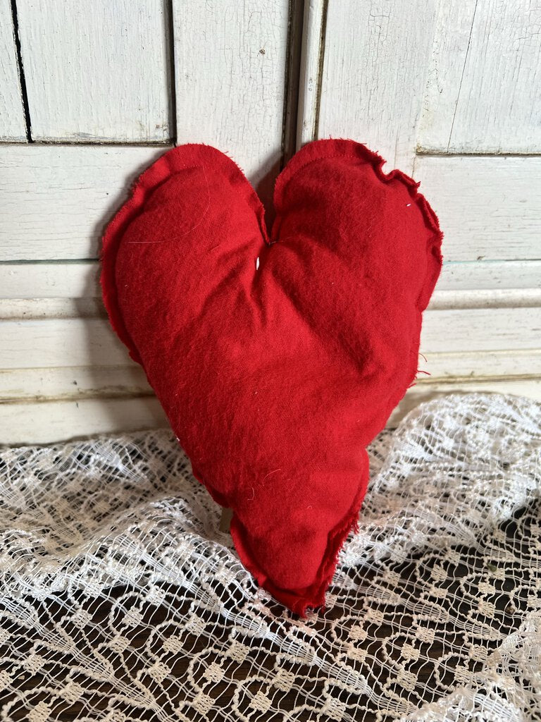 HANDMADE FABRIC HEART