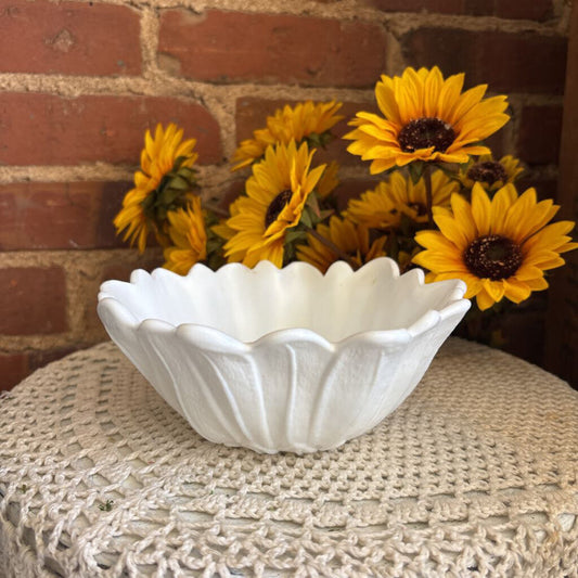 GLASS LILY PONS SUNFLOWER BOWL