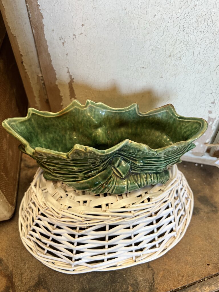 CERAMIC CORNUCOPIA PLANTER