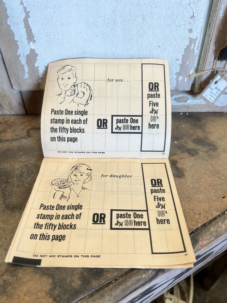GREEN STAMP BOOK