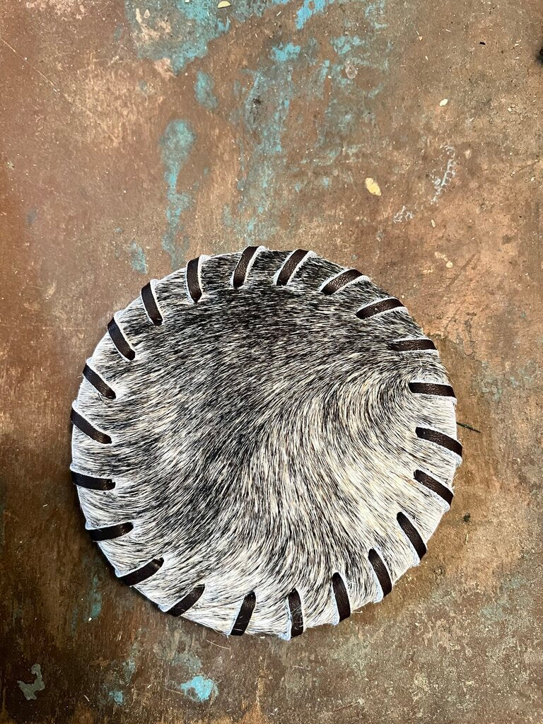 COWHIDE COASTER
