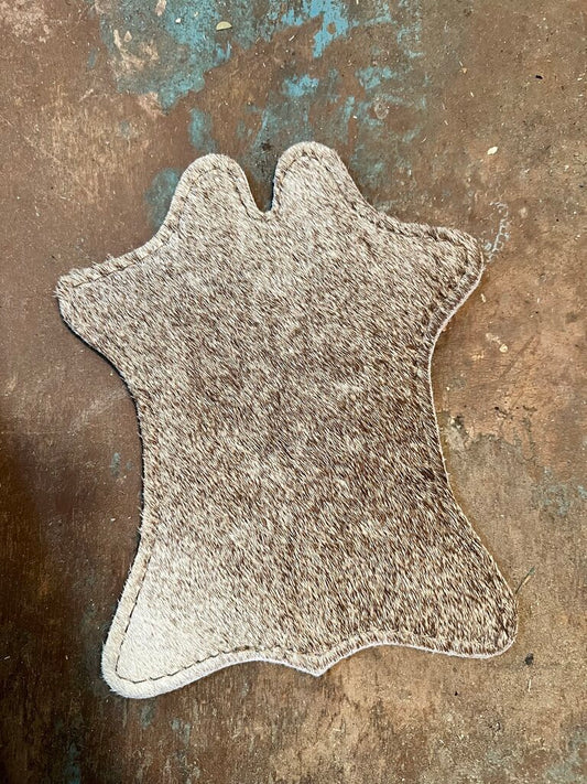 COWHIDE COASTER