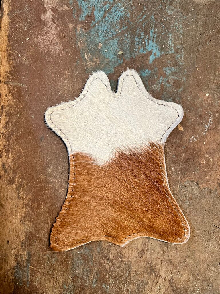 COWHIDE COASTER