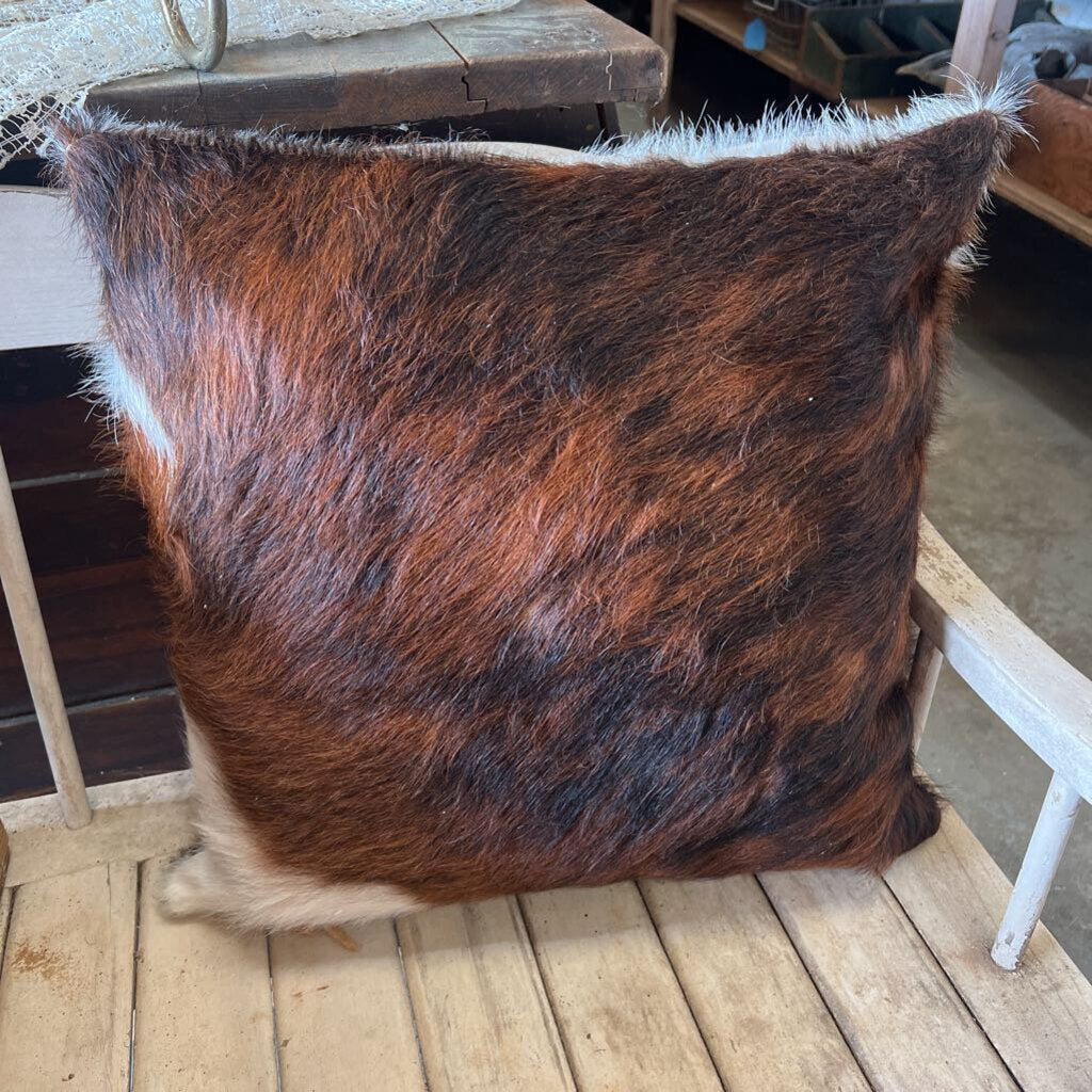 COWHIDE PILLOW
