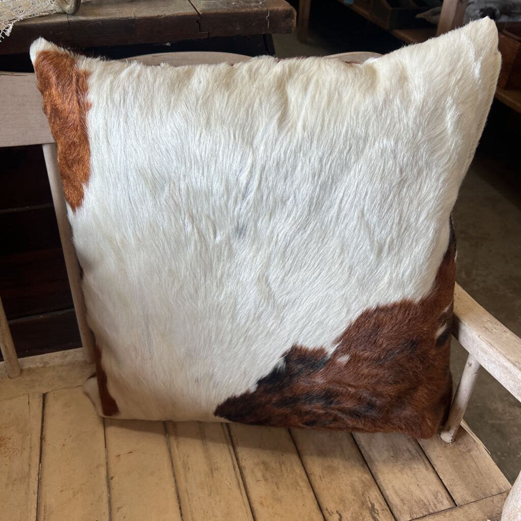 COWHIDE PILLOW