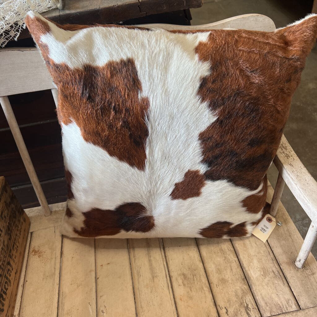 COWHIDE PILLOW