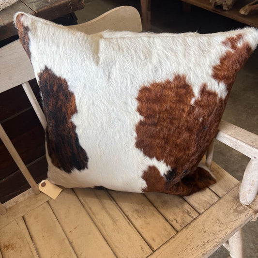 COWHIDE PILLOW