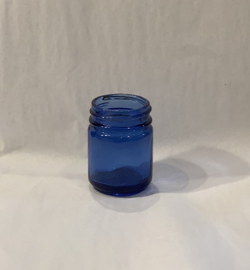 Vicks Vaporub Cobalt Blue Jar