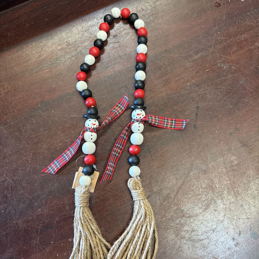 SNOWMAN BEADS