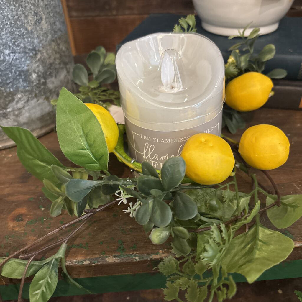 LEMON CANDLE RING