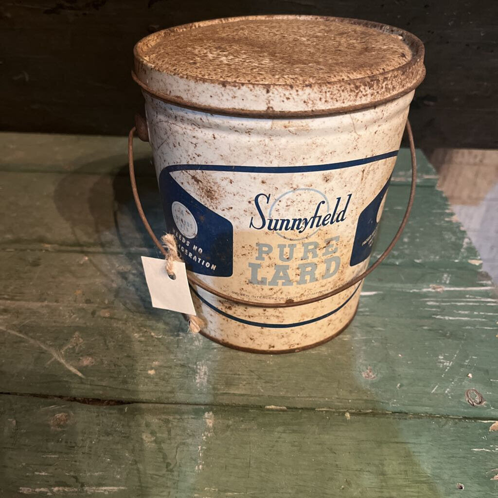PURE LARD BUCKET