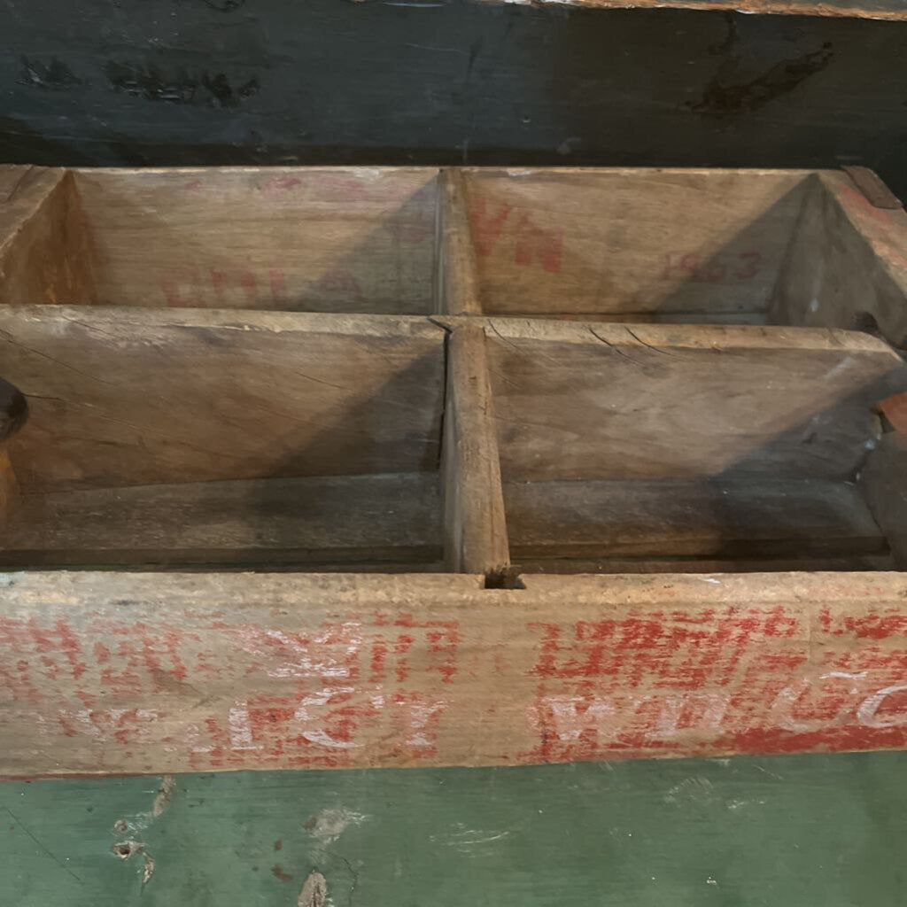 VINTAGE ROYAL CROWN RC WOODEN BOX CRATE