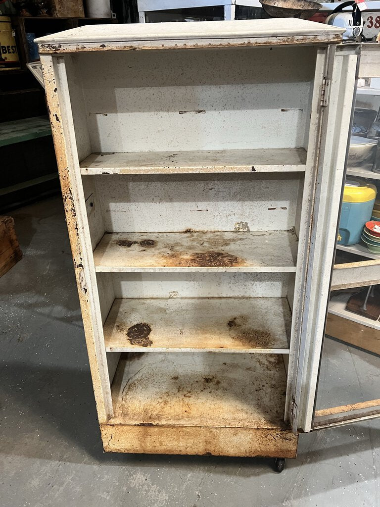 VINTAGE TOMS DISPLAY CABINET