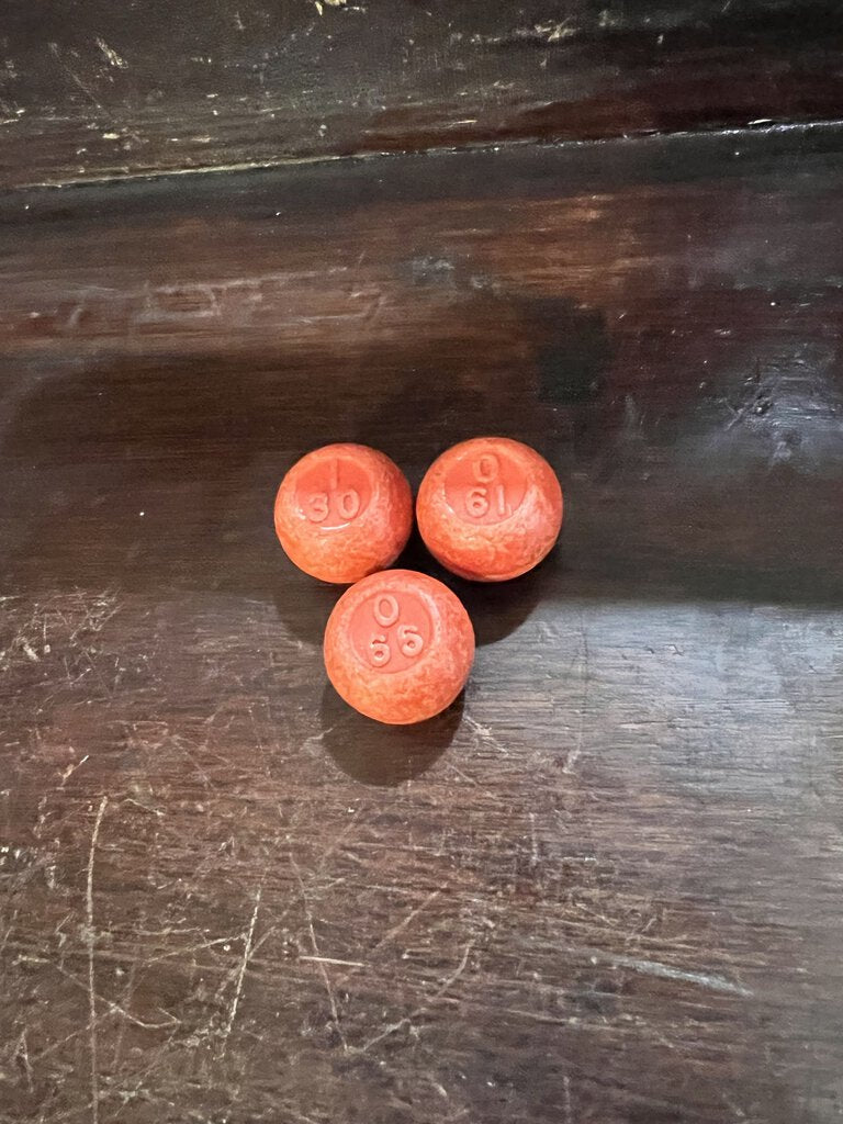 SMALL WOODEN BINGO NUMBER