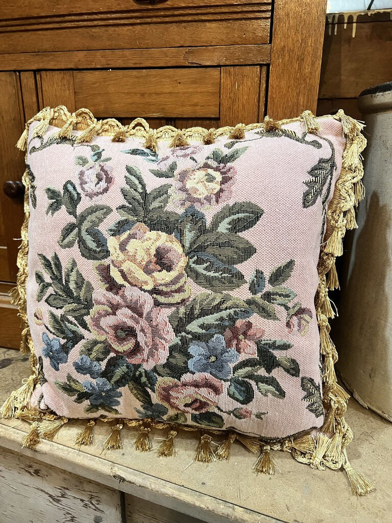 NEEDLE POINT PILLOW