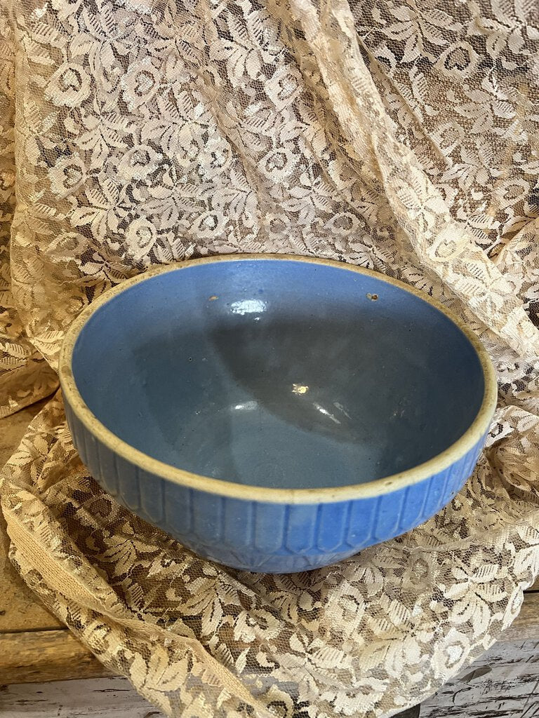 VINTAGE STONEWARE POTTERY BOWL