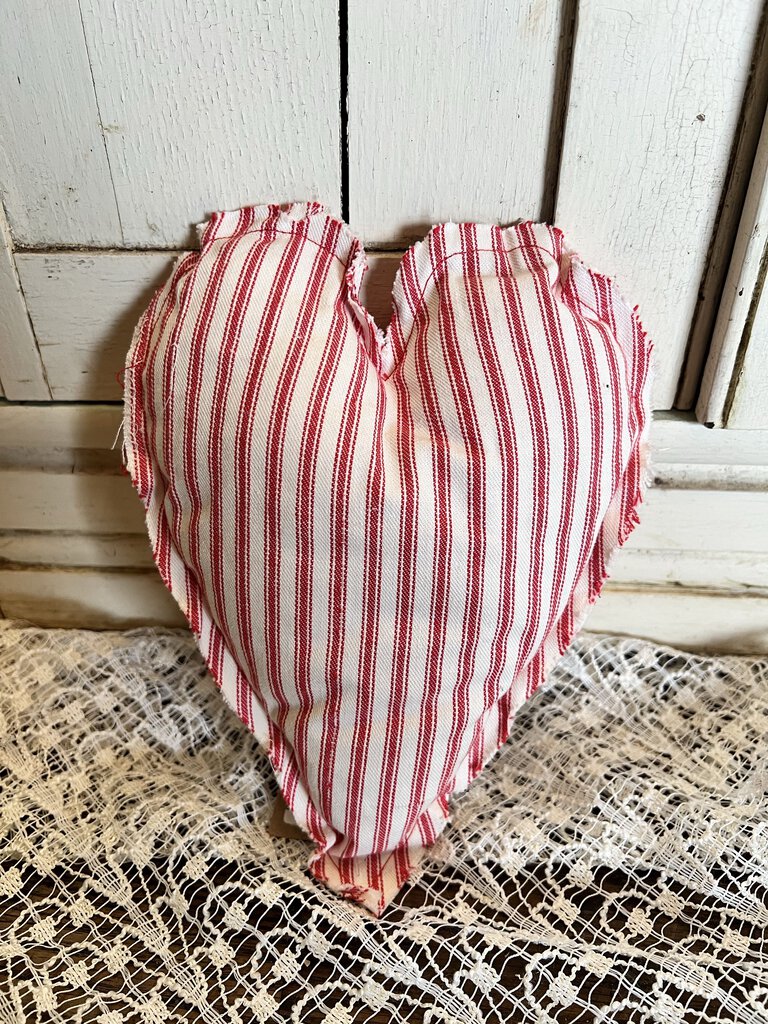 HANDMADE FABRIC HEART